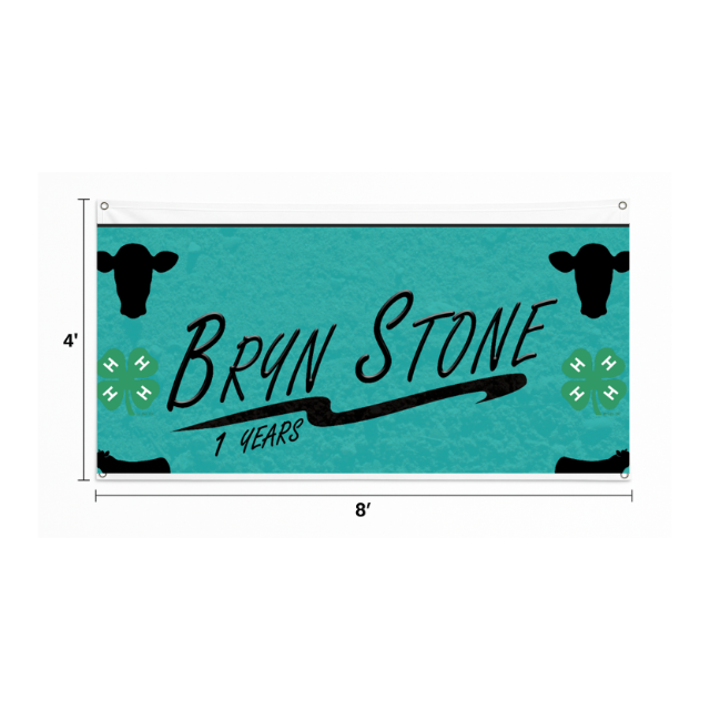 4x8 Custom Banner