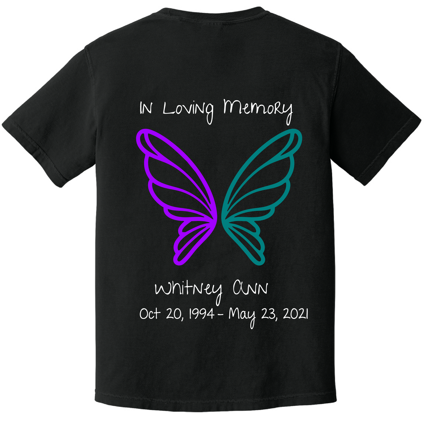 In Memory of Whitney Ann T-Shirt