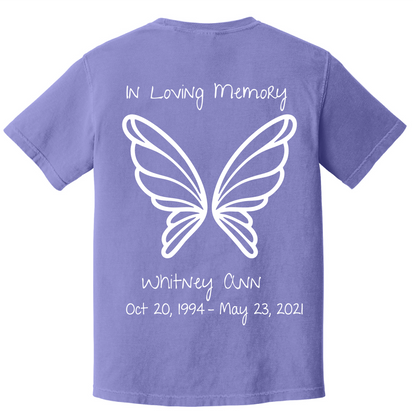 In Memory of Whitney Ann T-shirt
