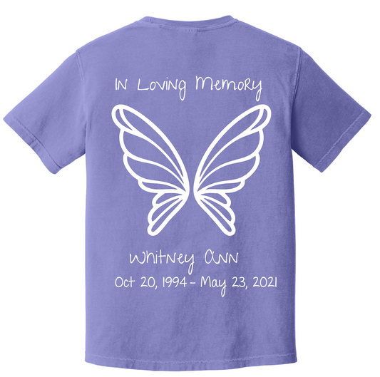 In Memory of Whitney Ann T-shirt