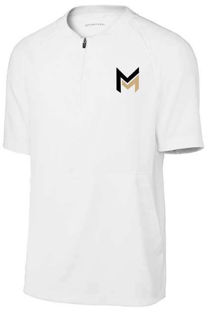 Marksmen Baseball 1/2-Zip Short Sleeve Jacket
